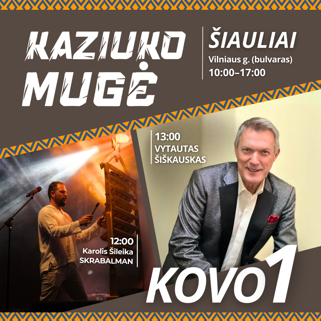 Šiauliai kaziuko mugė